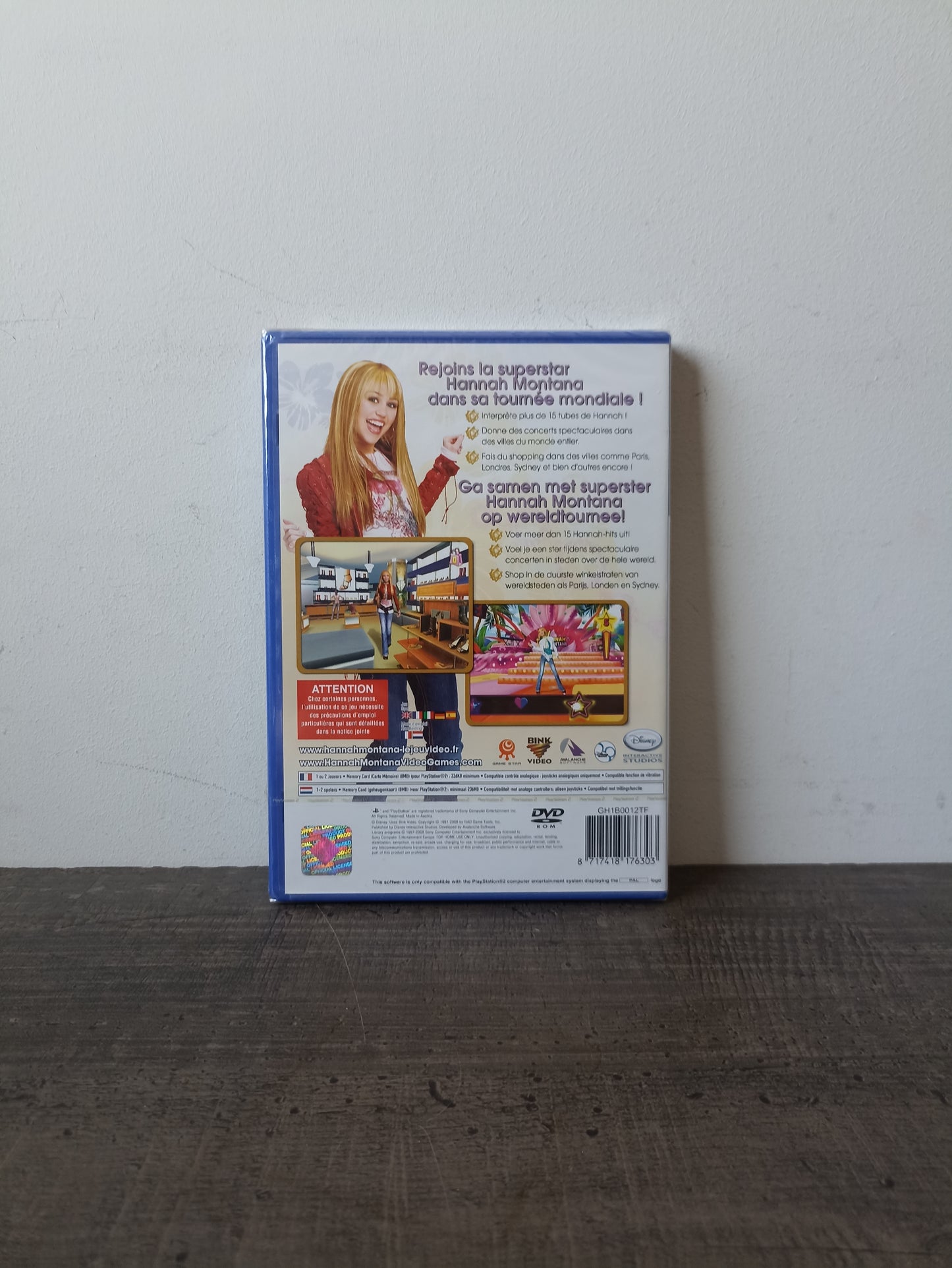 Hannah Montana: En tournée mondiale blister ps2