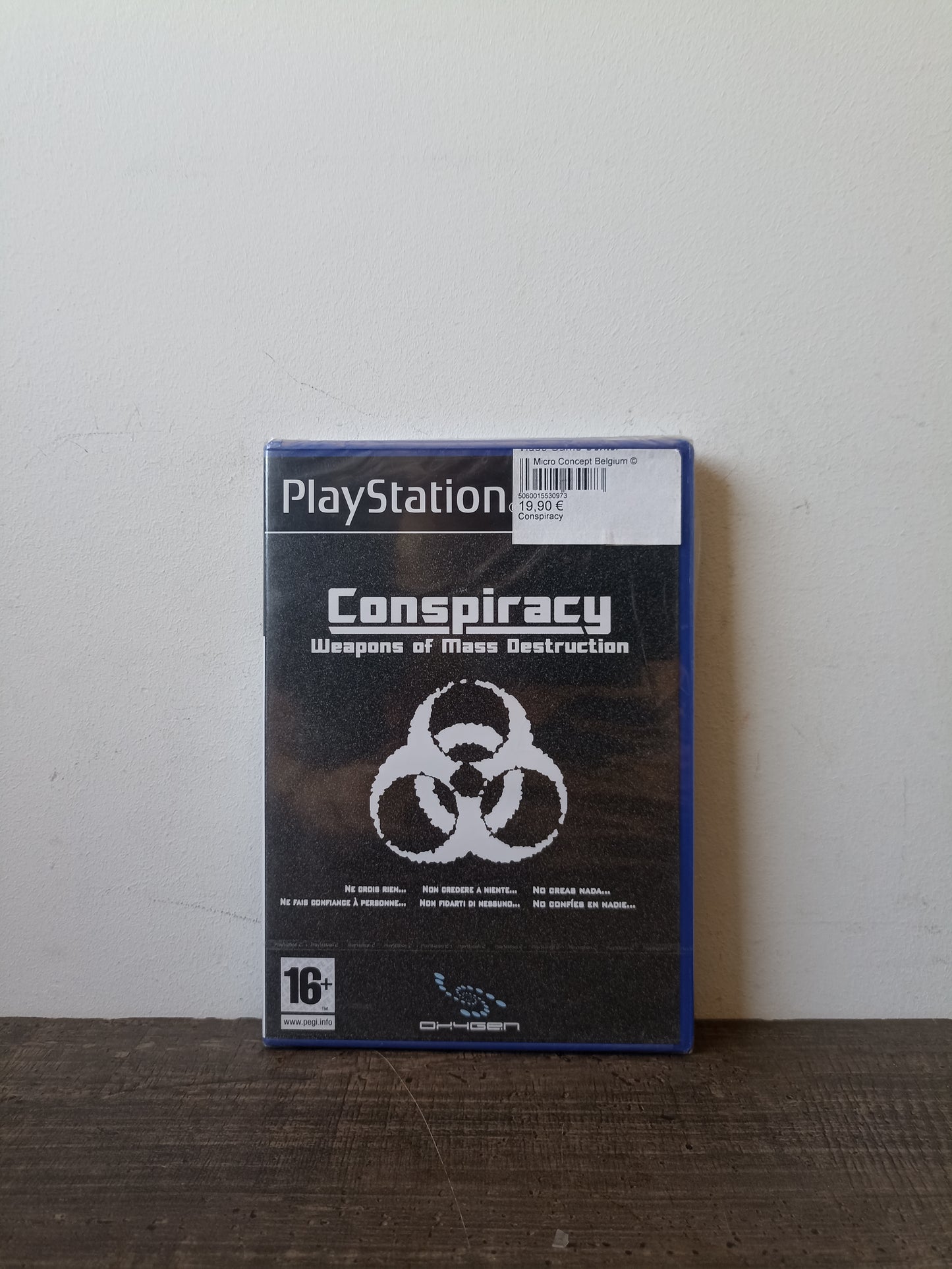 Conspiracy: Weapons of Mass Destruction blister ps2