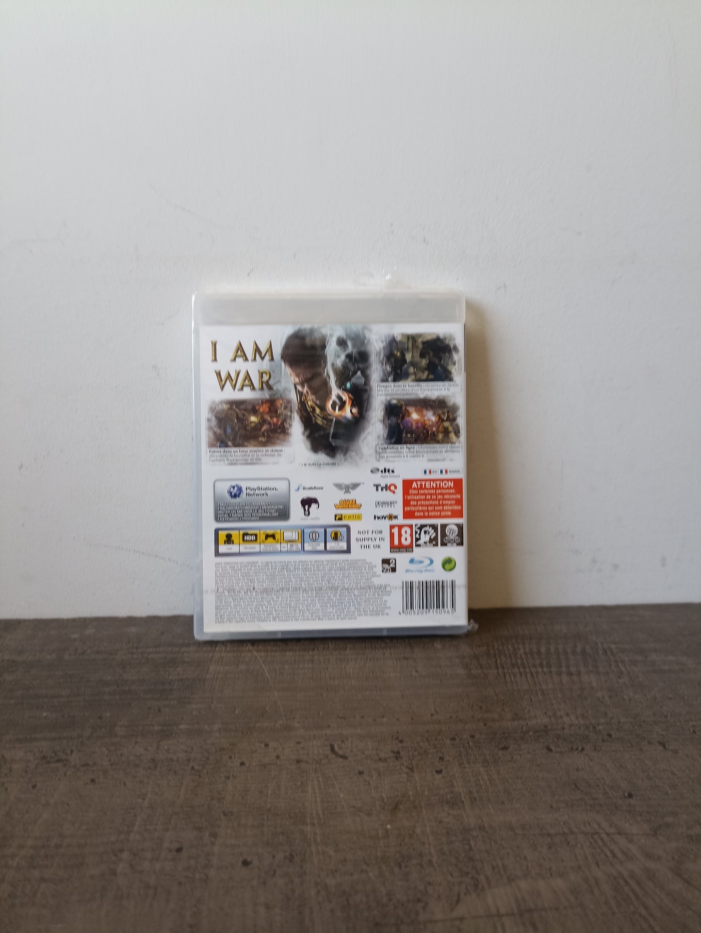 Warhammer 40,000 Space Marine Blister PS3