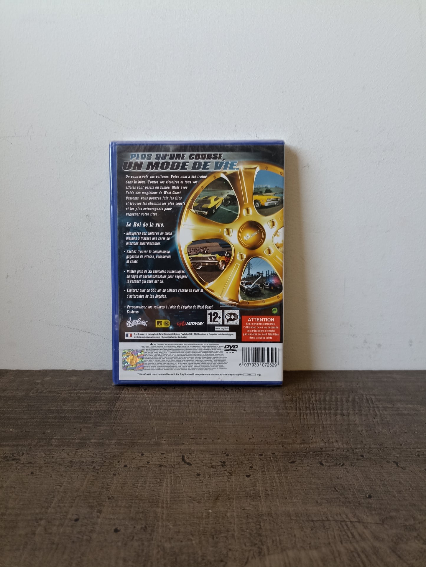 L.A. Rush blister ps2