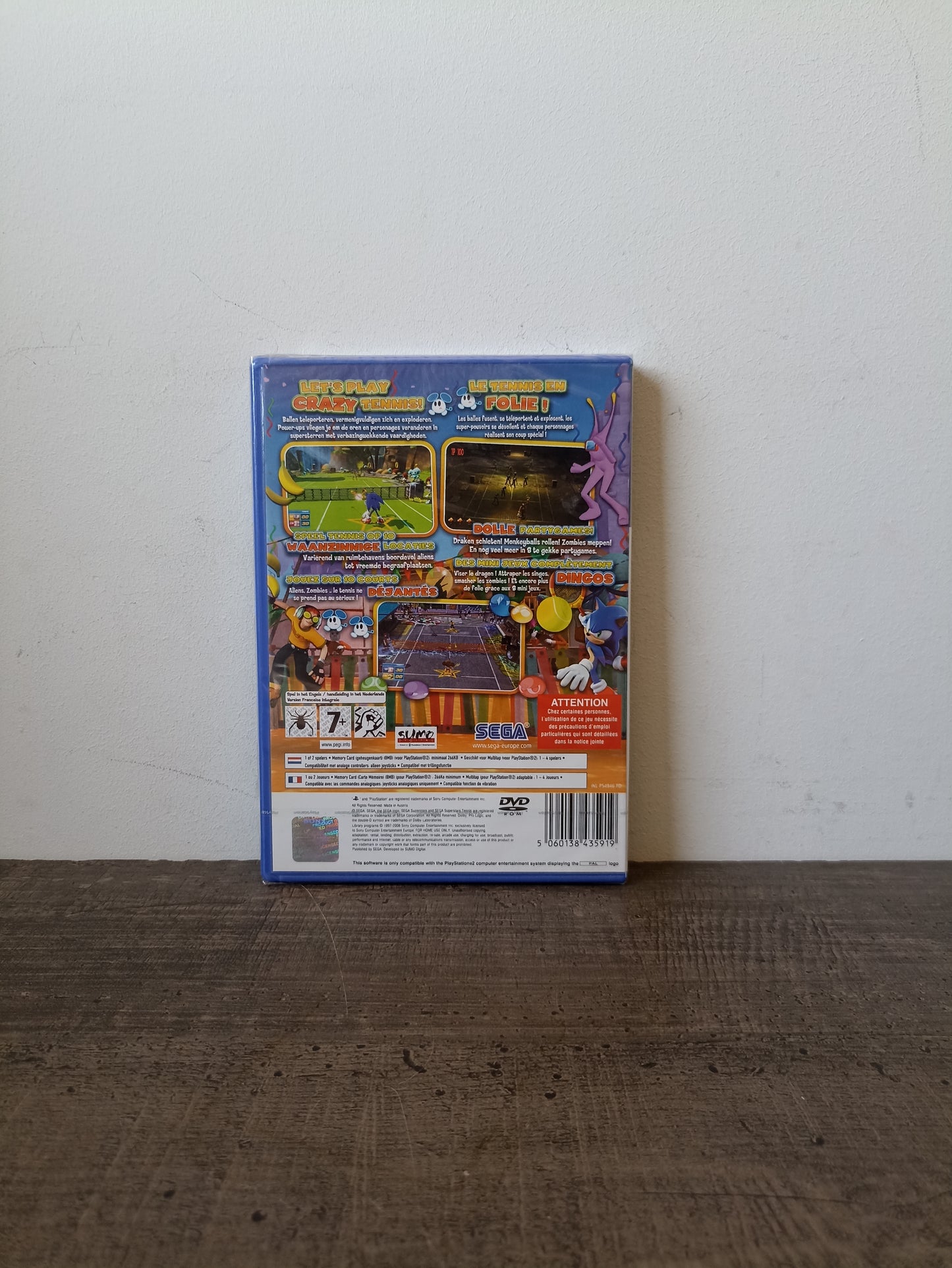 SEGA Superstars Tennis blister ps2