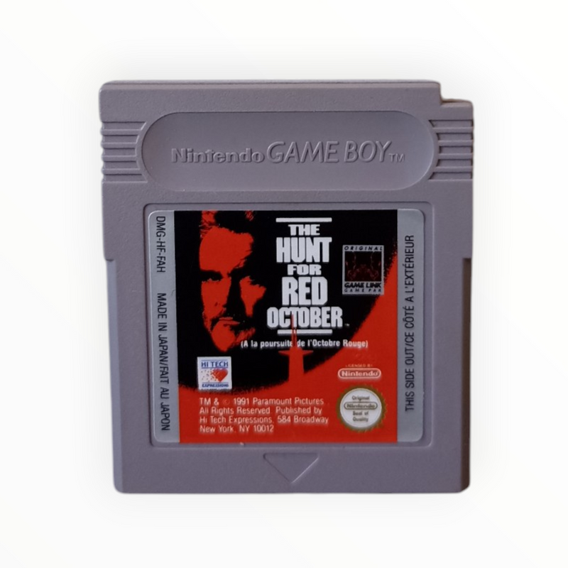 The Hunt for Red October Game Boy