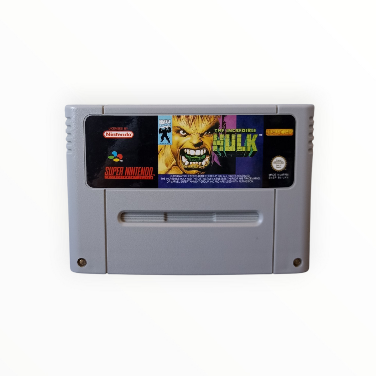 The incredible Hulk super nintendo (SNES)