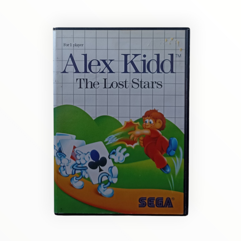 Alex Kidd: The Lost Stars – Sega Master System (sans notice)