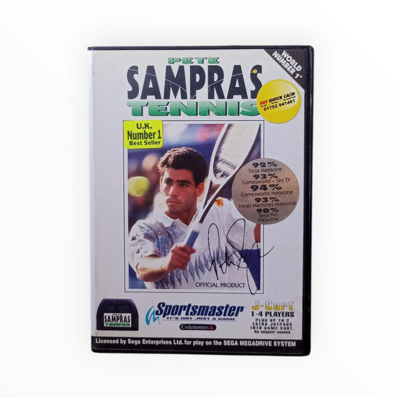 PETE SAMPRAS TENNIS sega mega drive