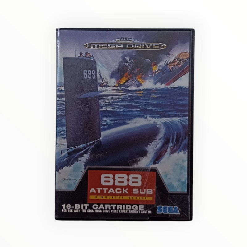 688 ATTACK SUB sega mega drive