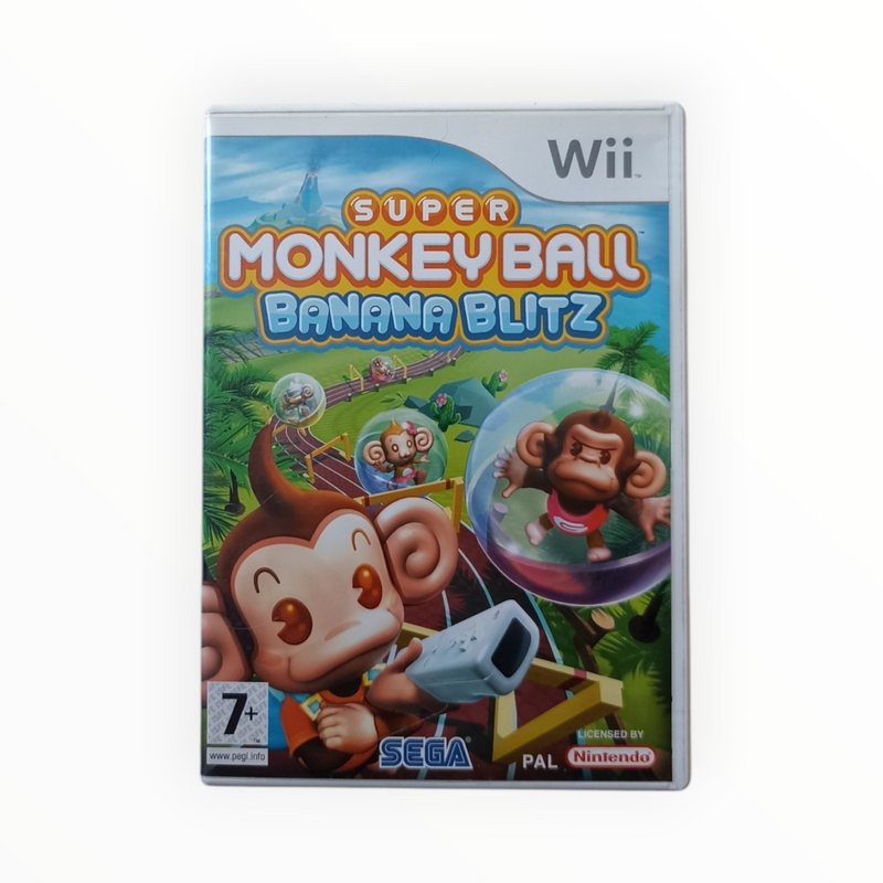 Super Monkey Ball: Banana Blitz – Nintendo Wii (complet)