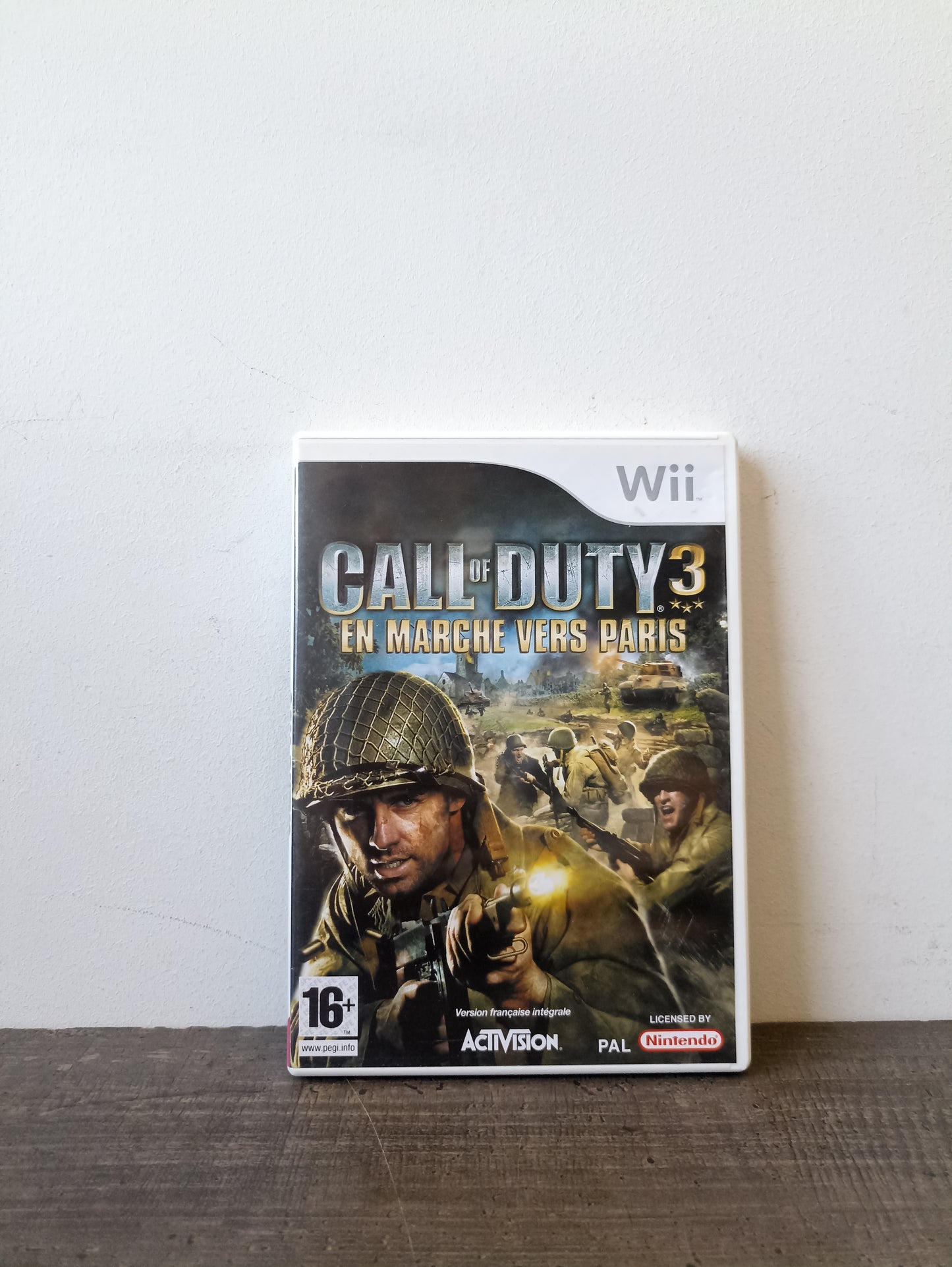 Call of Duty 3 : En Marche vers Paris WII