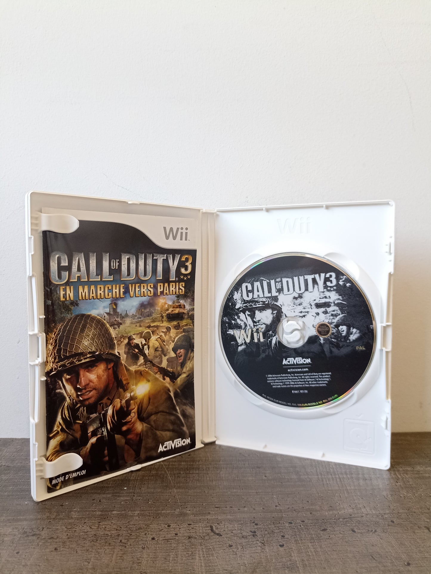 Call of Duty 3 : En Marche vers Paris WII