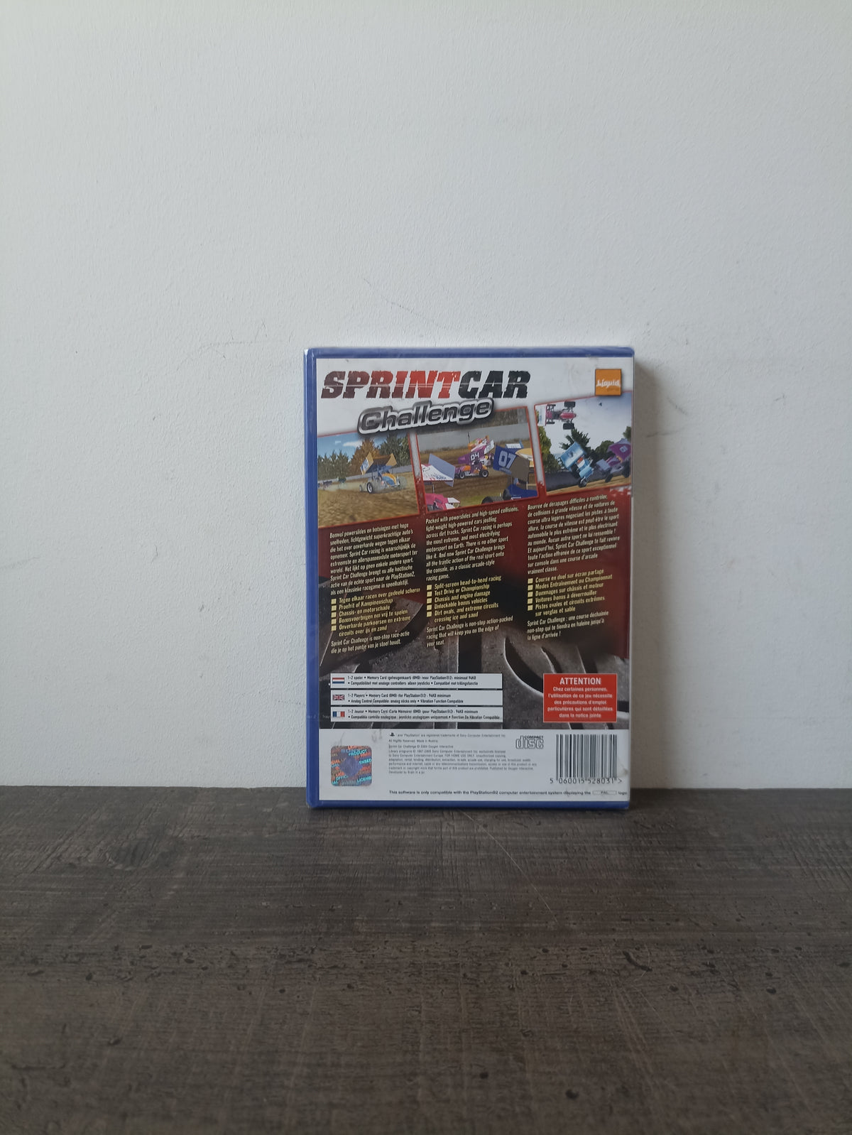 Sprint Car Challenge PS2 blister