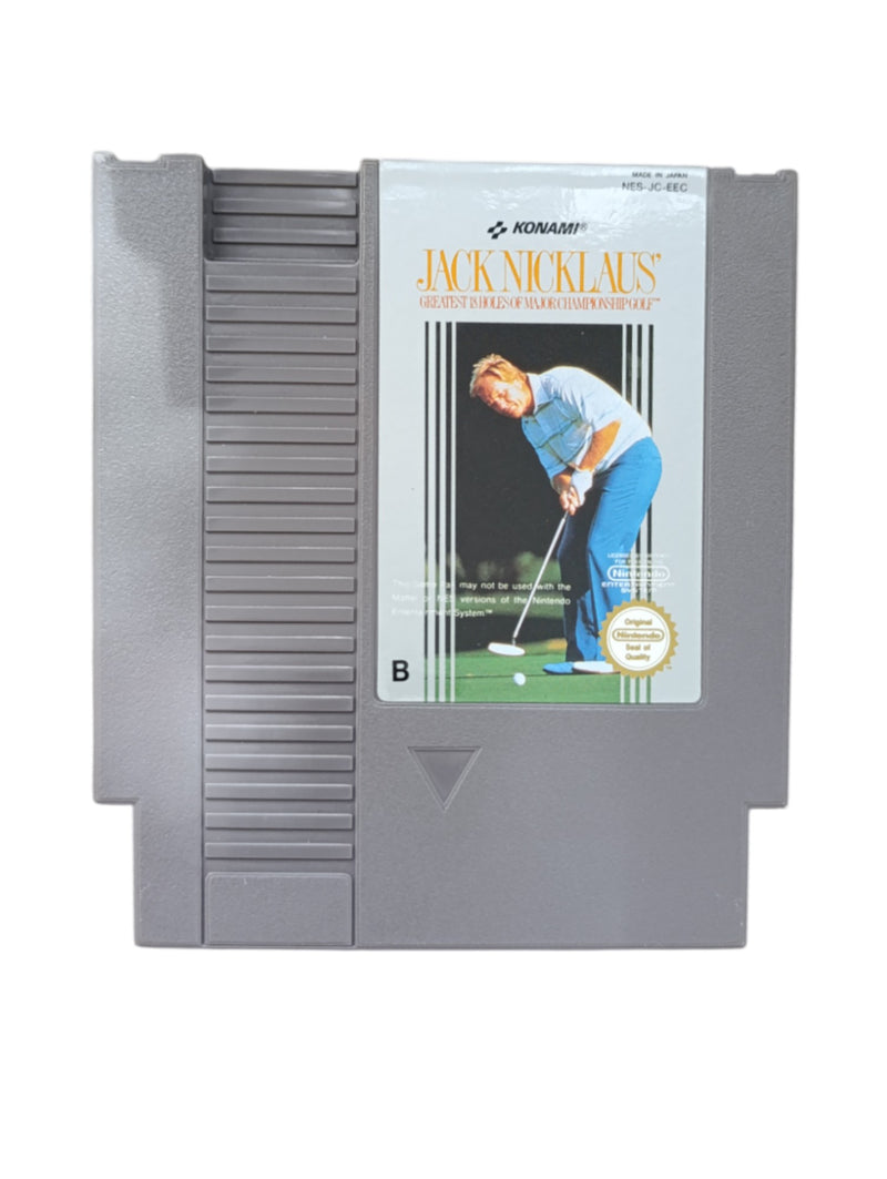 Jack Nicklaus’ Greatest 18 Holes of Major Championship Golf – Nintendo NES (Loose)