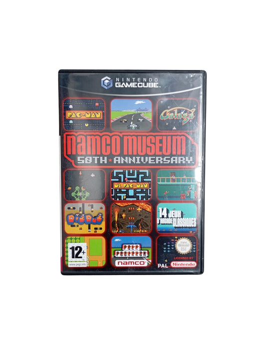 Namco Museum Nintendo GameCube complet en boîte avec disque et notice