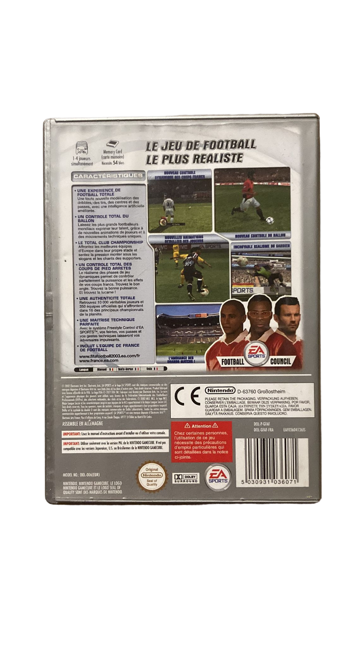 FIFA Football 2003, Version "Le Choix Des Joueurs"