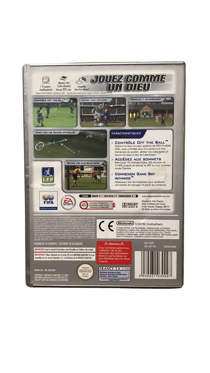 FIFA Football 2004, Version "Le Choix Des Joueurs"