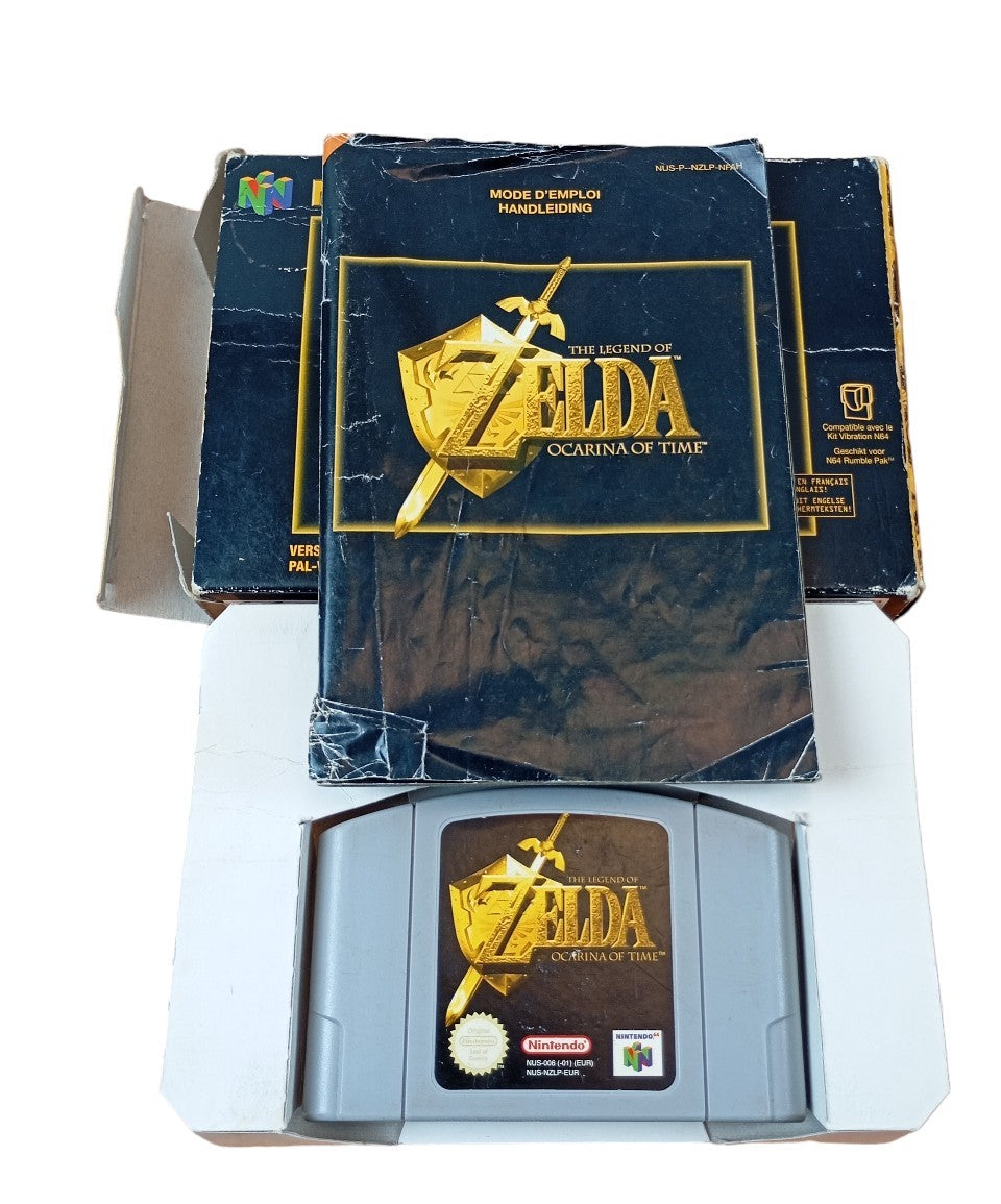 The Legend of Zelda: Ocarina of Time en bôite