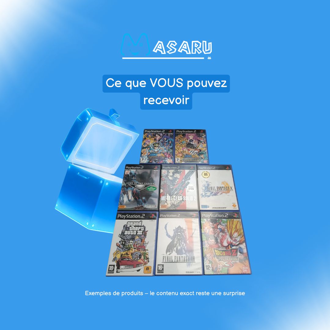 🎁 Cadeau Mystère Rétrogaming – Valeur garantie 100 € | Édition Classique