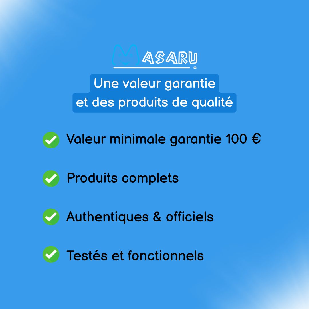 🎁 Cadeau Mystère Rétrogaming – Valeur garantie 100 € | Édition Classique