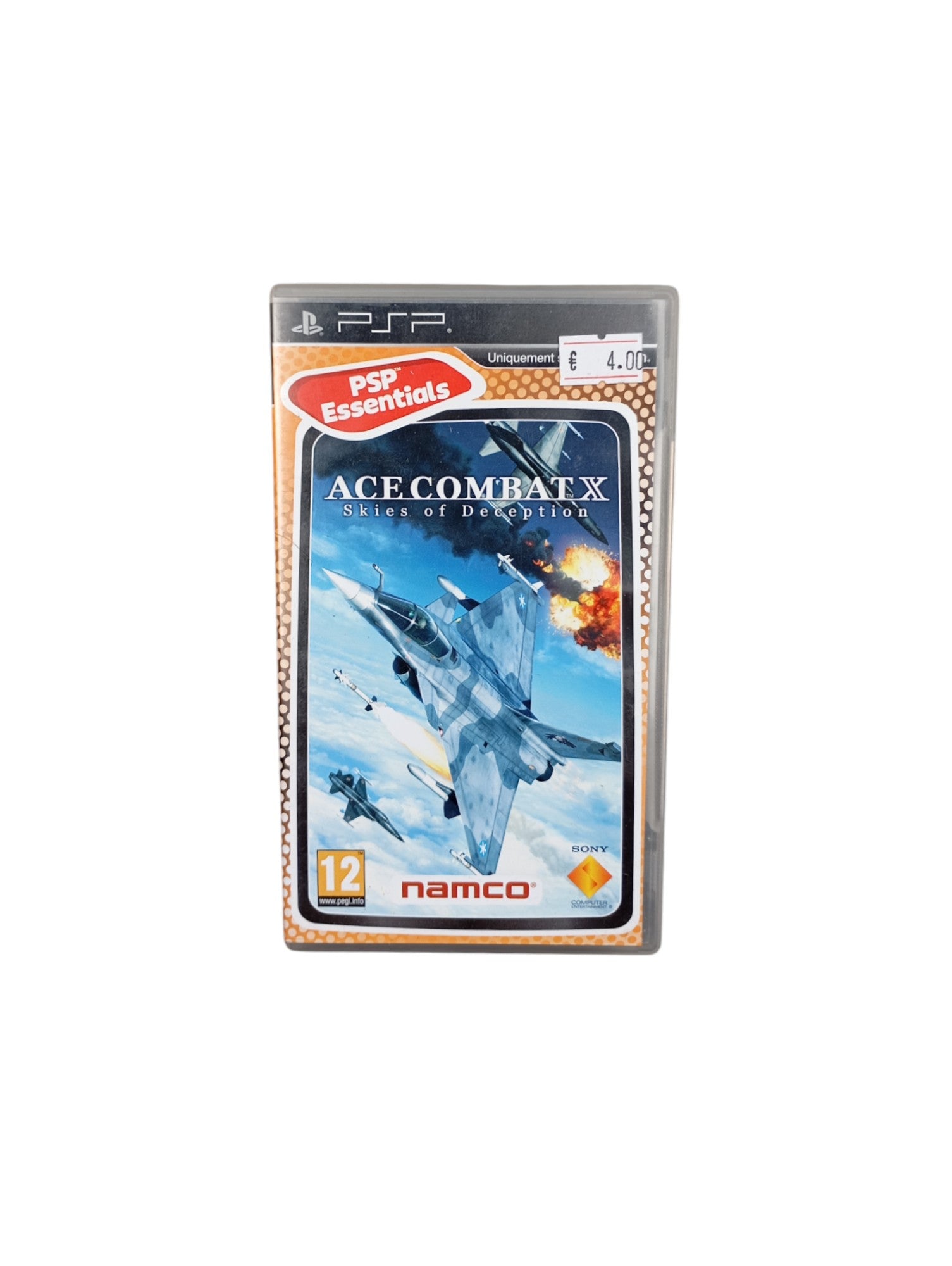 Ace Combat X Skies of Deception PlayStation Portable Essentials complet en boîte avec UMD et notice