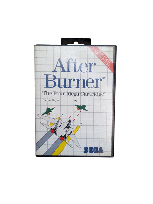 After Burner Sega Master System en boîte avec cartouche sans notice