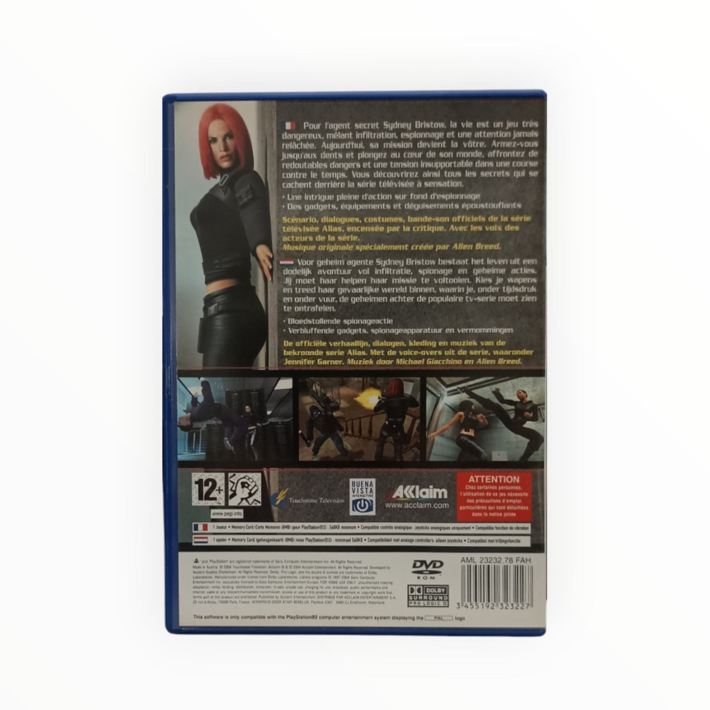 Alias – Playstation 2 PS2 (complet) - Masaru