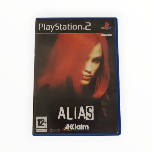 Alias sur PS2 jeu original complet avec boîte, notice et disque