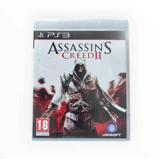 Assassin’s Creed II complet sur PS3 avec boîte et disque originaux