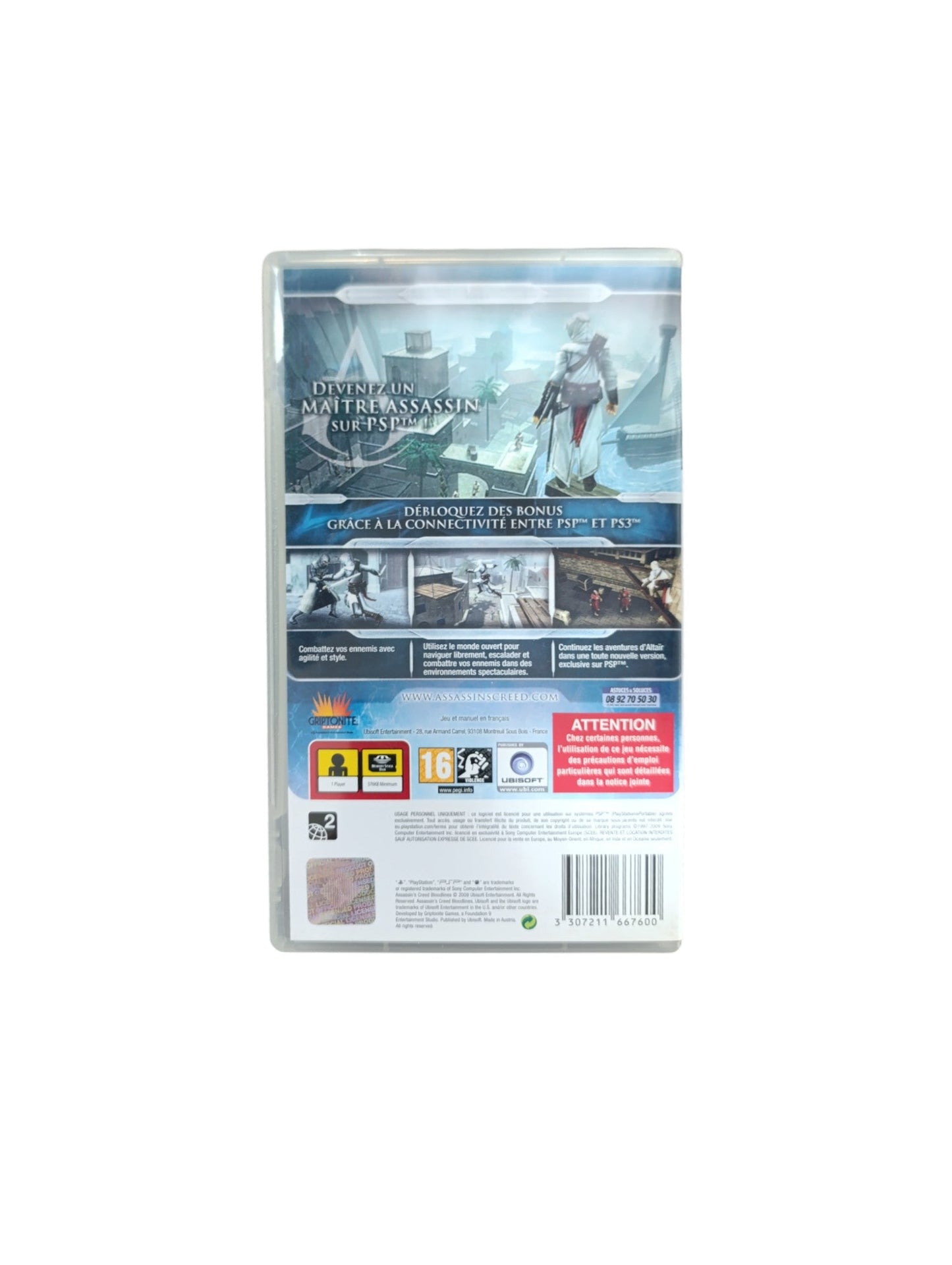 Assassin’s Creed: Bloodlines – PlayStation Portable (PSP, Complet) - Masaru