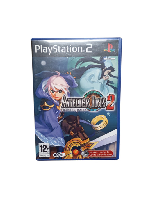 Atelier Iris 2 complet en boîte avec notice et CD bande-son PlayStation 2