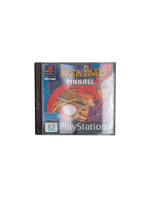 Austin Powers Pinball PlayStation 1 PS1 complet en boîte avec disque et notice