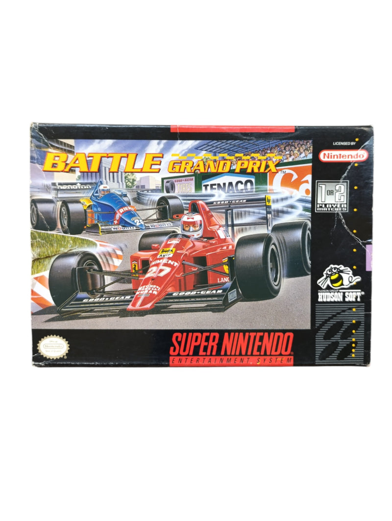 Battle Grand Prix (version US) – Super Nintendo (SNES)