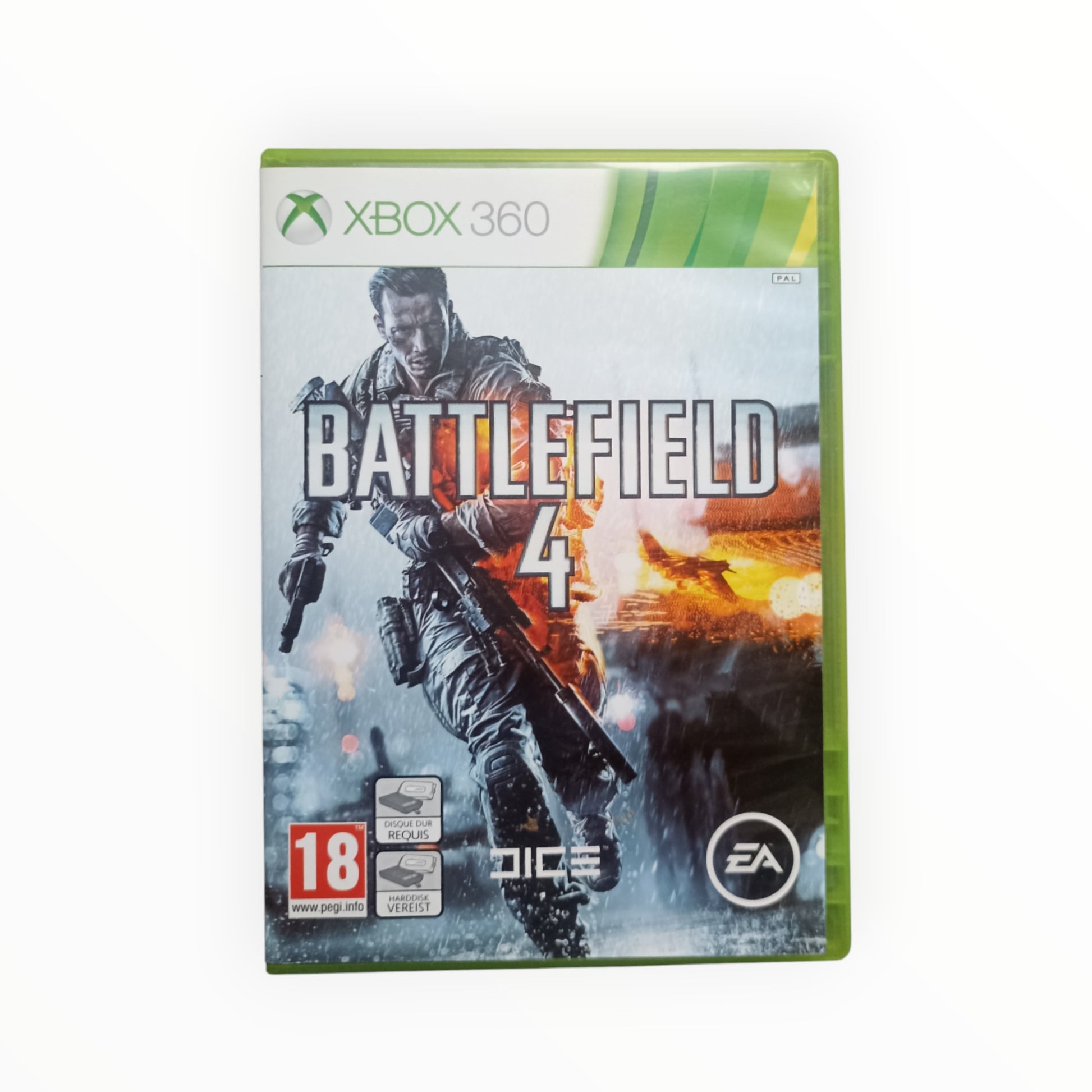 Battlefield 4 Xbox 360 PAL FR disque original fonctionnel nickel
