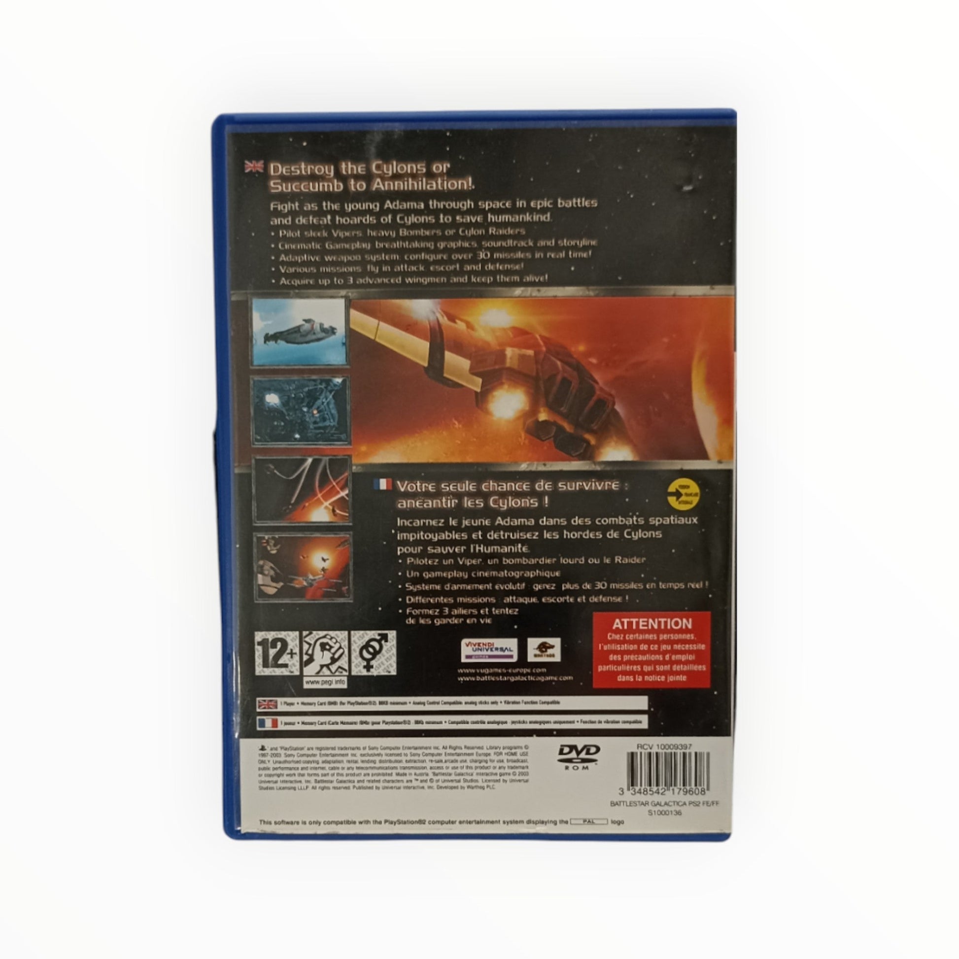 Battlestar Galactica – PlayStation 2 PS2 (complet) - Masaru