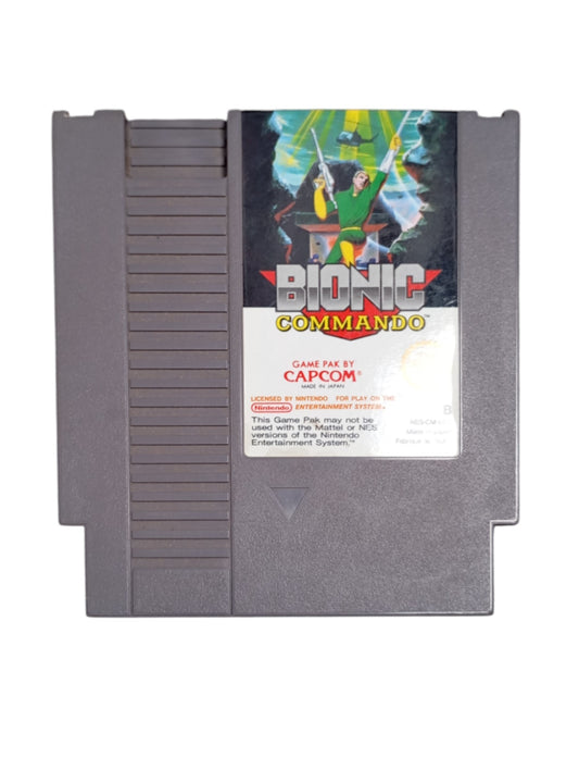 Bionic Commando Nintendo NES loose cartouche seule fonctionnelle