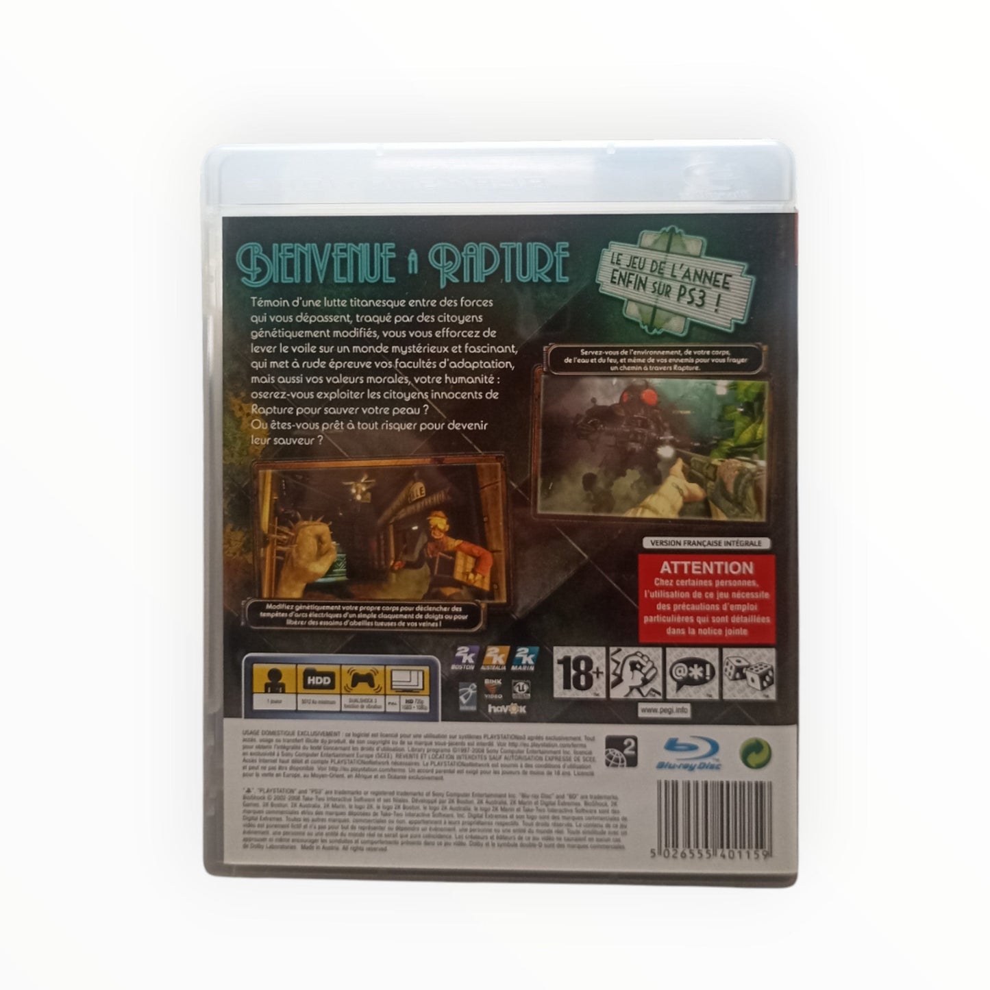 BioShock – PlayStation 3 (PS3) – Complet - Masaru