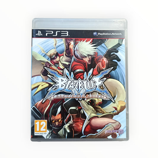 BlazBlue Continuum Shift PlayStation 3 PS3 PAL FR disque original fonctionnel nickel
