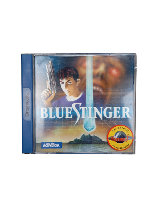 Blue Stinger Sega Dreamcast complet en boîte avec disque et notice