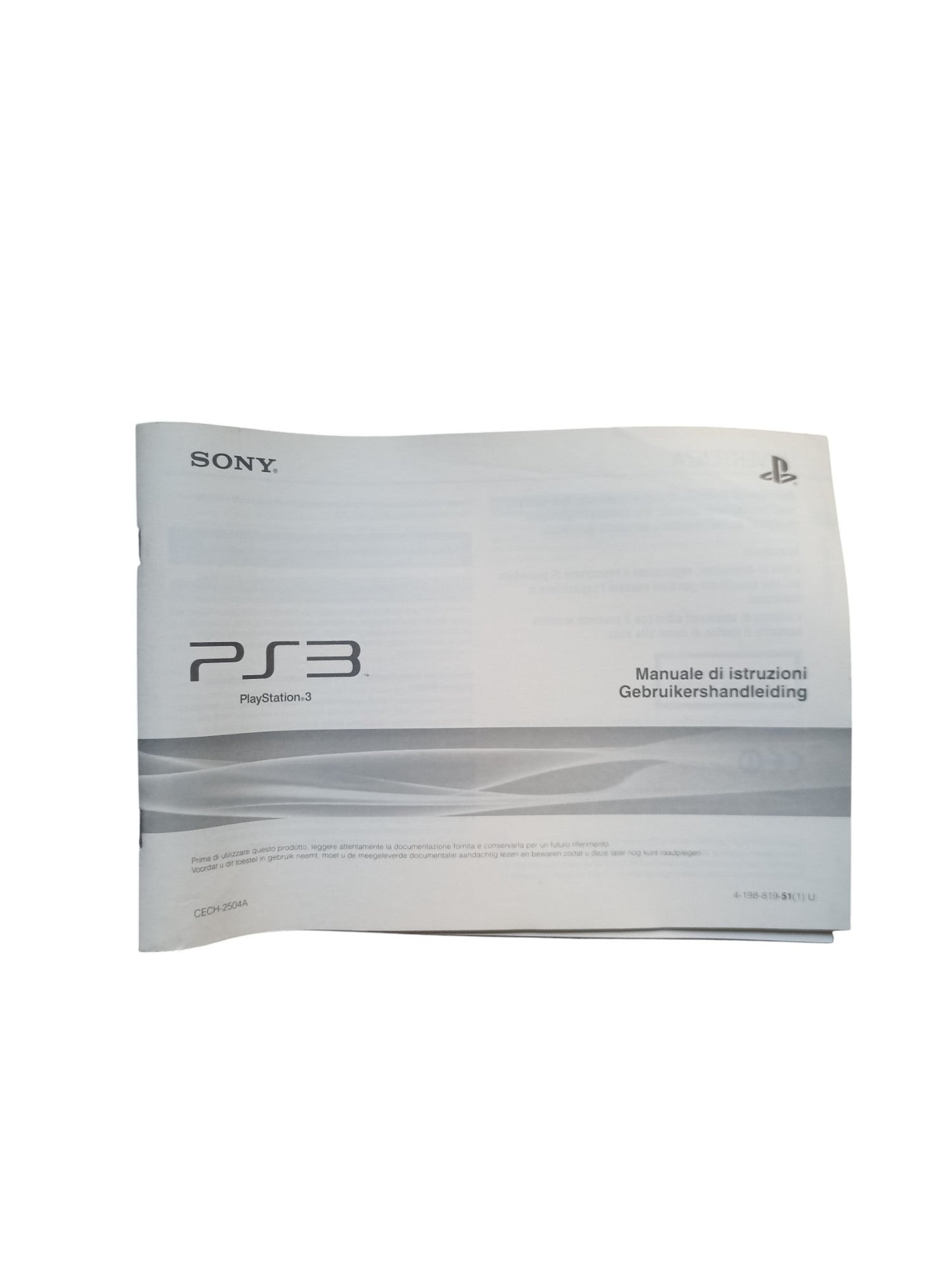 Boîte + Notice – PlayStation 3 Slim 160 Go (sans console ni accessoires) - Masaru