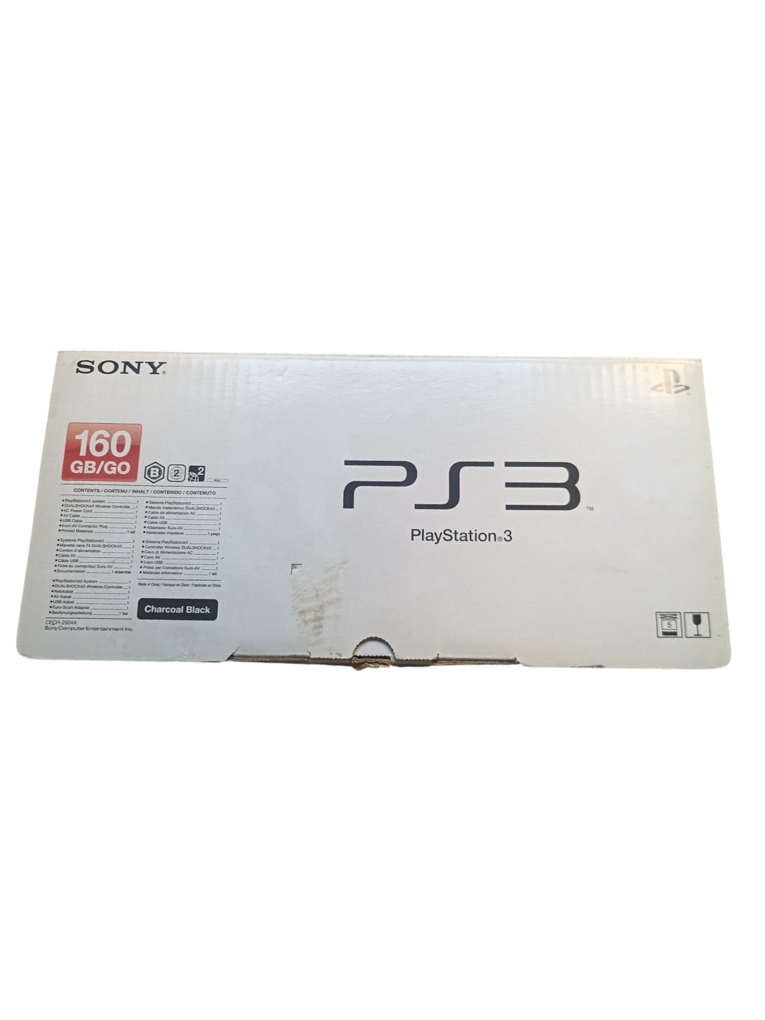 Boîte + Notice – PlayStation 3 Slim 160 Go (sans console ni accessoires) - Masaru