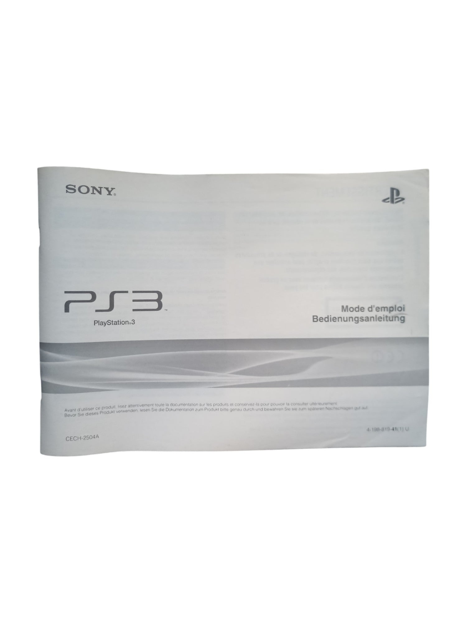 Boîte + Notice – PlayStation 3 Slim 160 Go (sans console ni accessoires) - Masaru