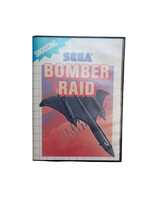 Bomber Raid Sega Master System en boîte avec cartouche sans notice