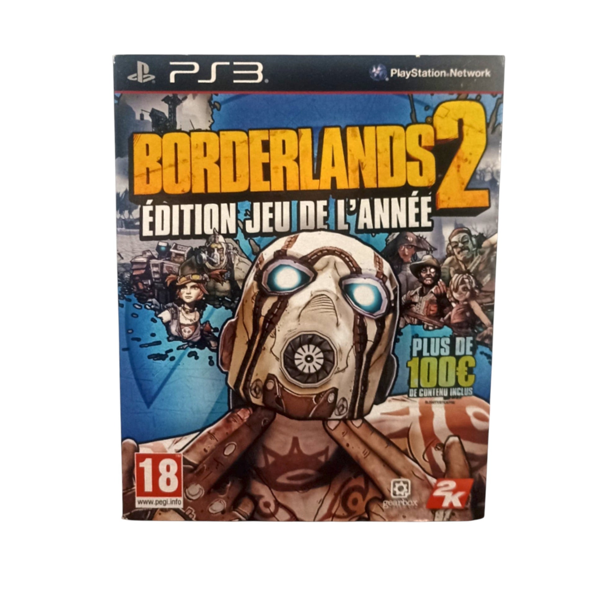 Jeu Borderlands 2 Édition Jeu de l’Année complet PlayStation 3 avec boîte et notice