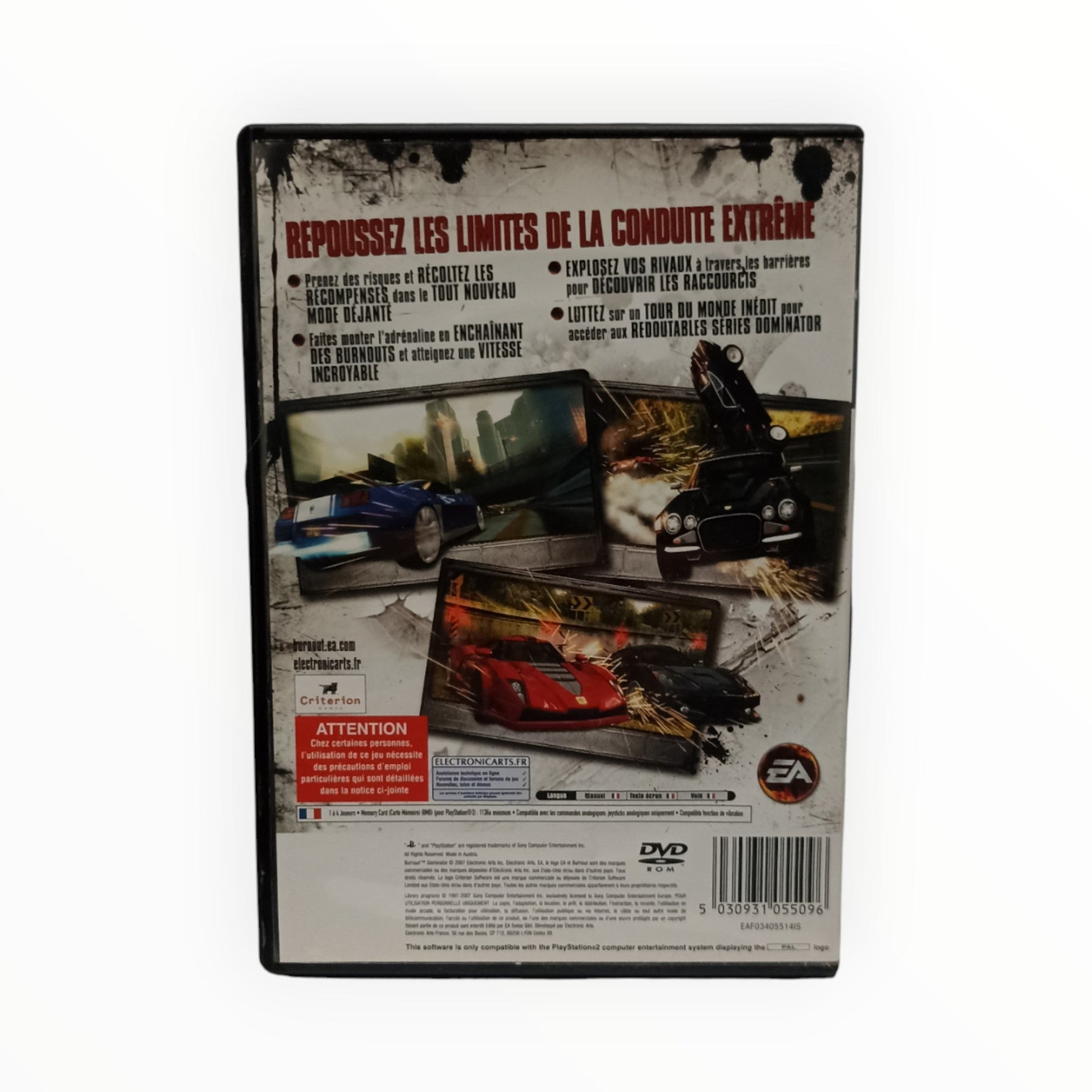 Burnout Dominator – PlayStation 2 – Complet - Masaru