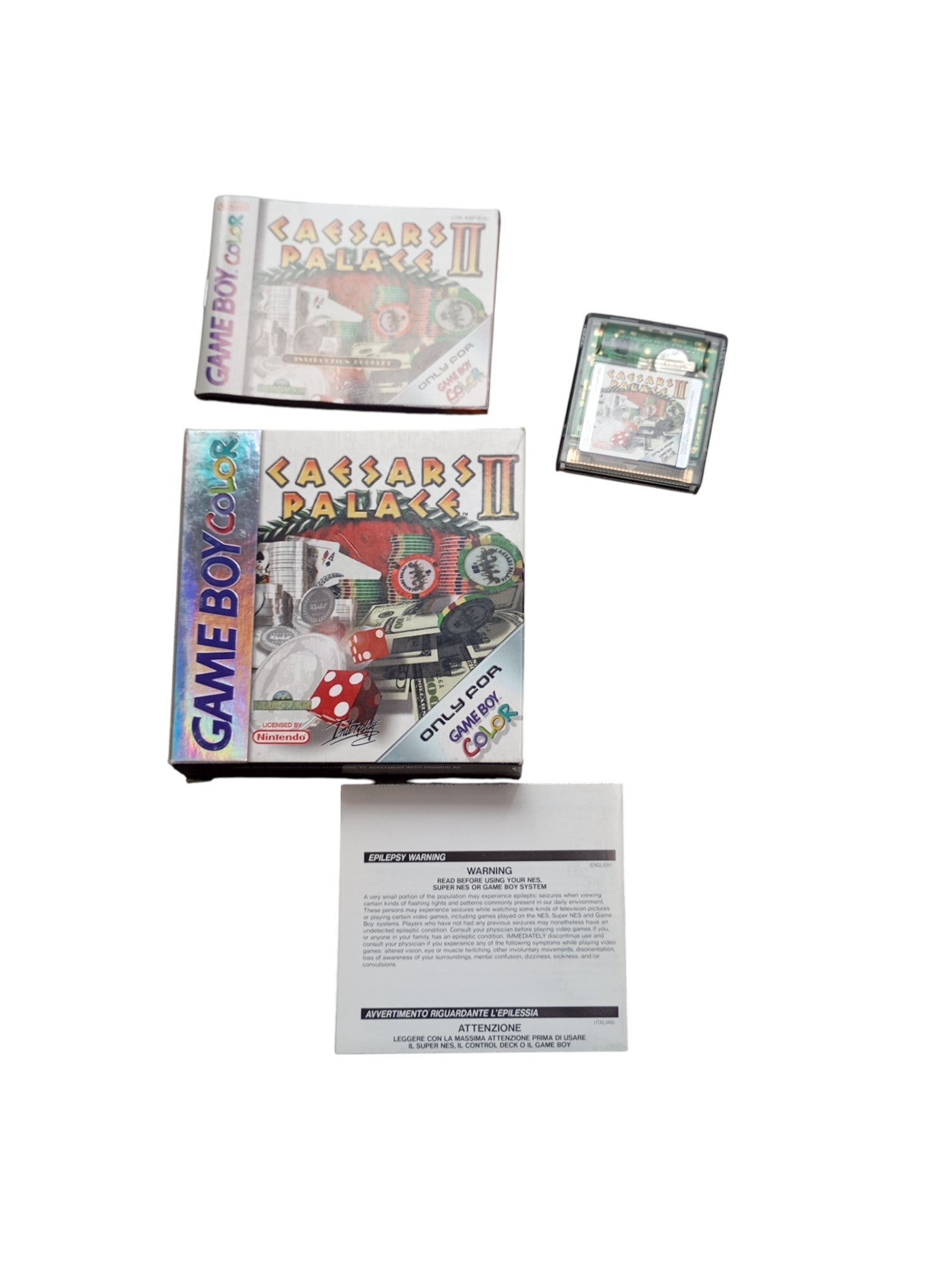 Caesars Palace II – Nintendo Game Boy Color - Masaru