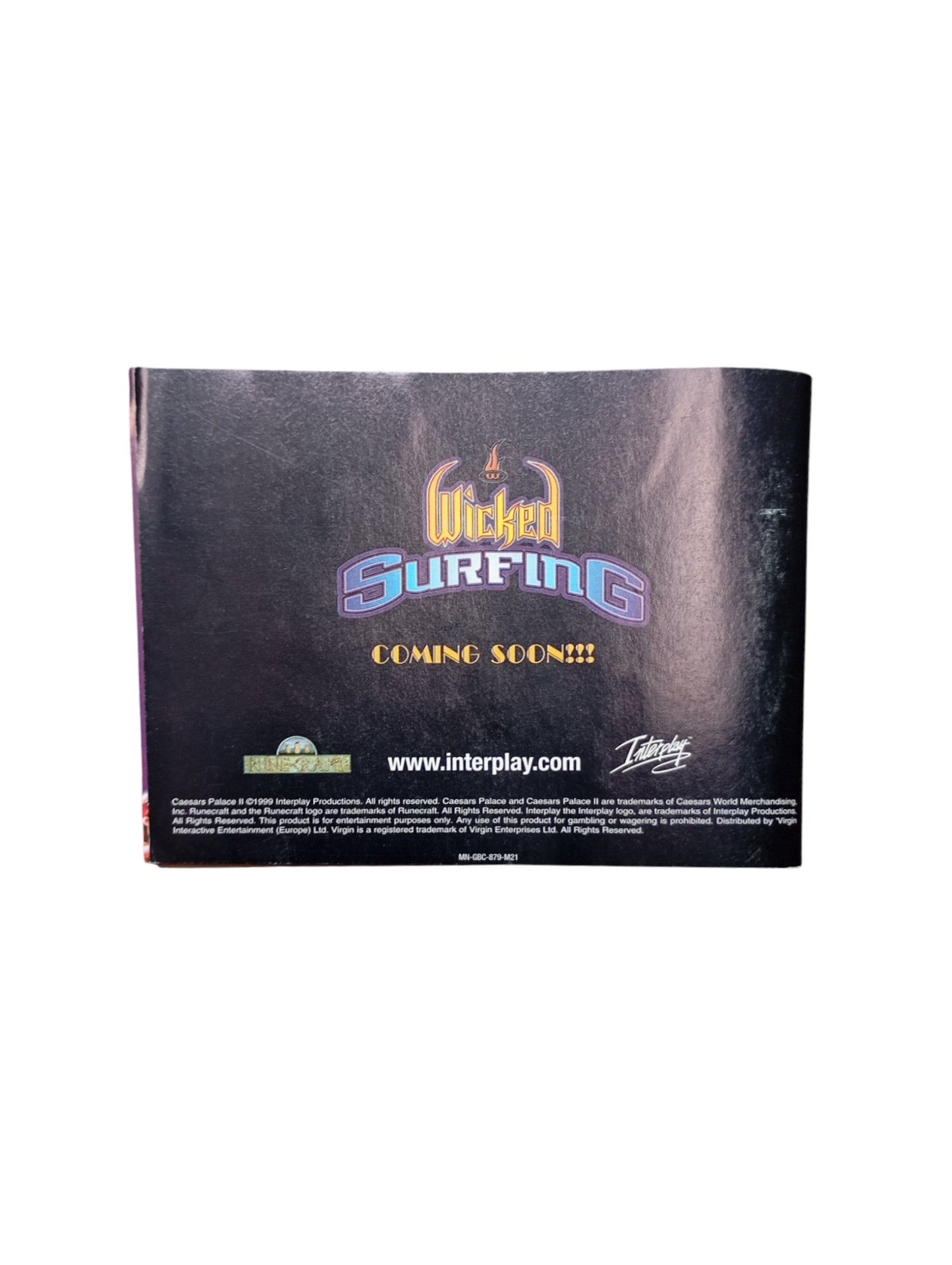 Caesars Palace II – Nintendo Game Boy Color - Masaru