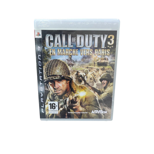 Call of Duty 3 – En marche vers Paris – PlayStation 3 (complet) - Masaru