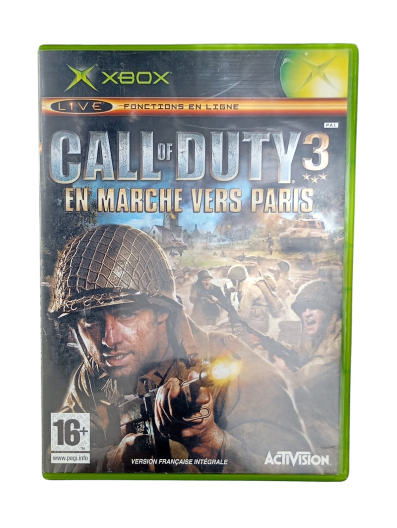 Call of Duty 3 – Xbox (jeu original)