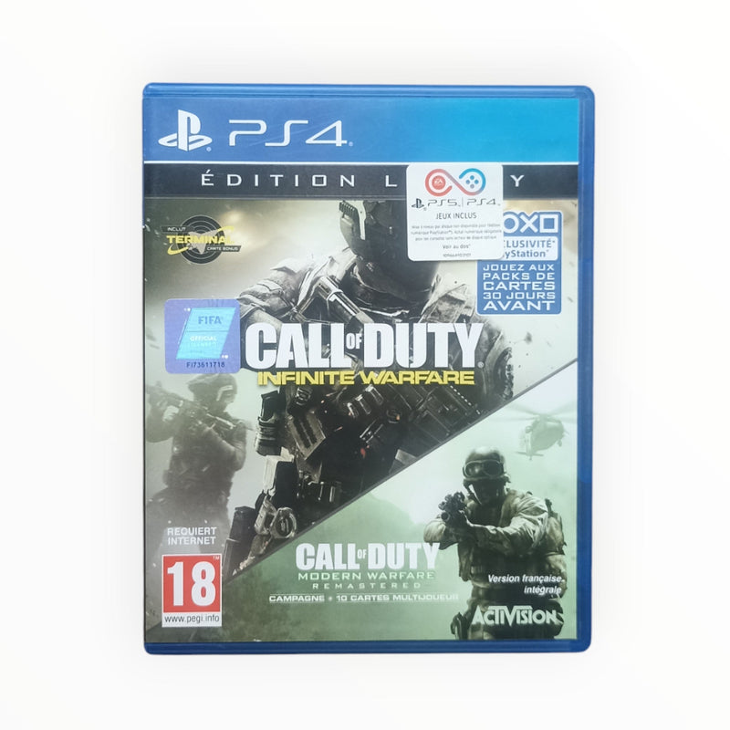 Call of Duty: Infinite Warfare – Édition Legacy (PS4 – Sans notice)