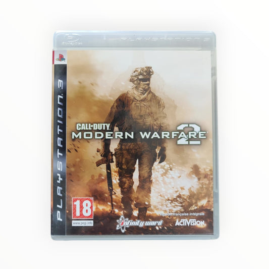 Call of Duty Modern Warfare 2 complet sur PS3 avec boîte et disque originaux