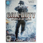 Call of Duty World at War Nintendo Wii complet avec boîte et disque Activision
