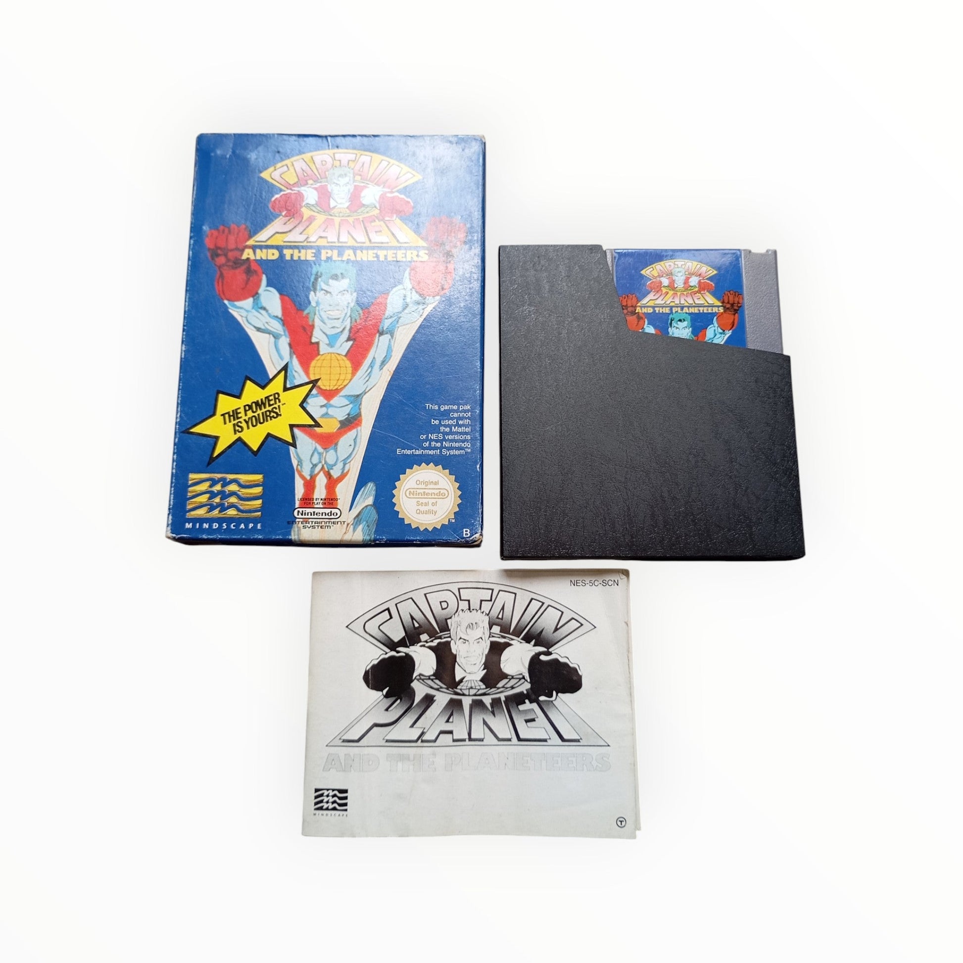 Captain Planet and the Planeteers – Nintendo NES (avec notice) UKV - Masaru